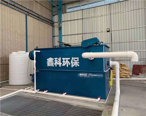 气浮机现场调试出水效果