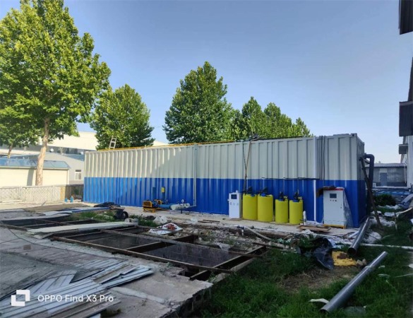 北京某玻璃厂定制一体化污水处理设备